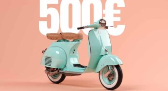 500 euro di bonus, l’offerta della Vespa lascia senza parole