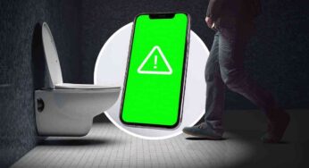 Se usi troppo lo smartphone in bagno, può accadere questo. E non ti piacerà
